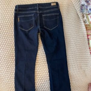 Paige Denim Laurel Canyon Dark Wash Bootcut Jeans Size 27
